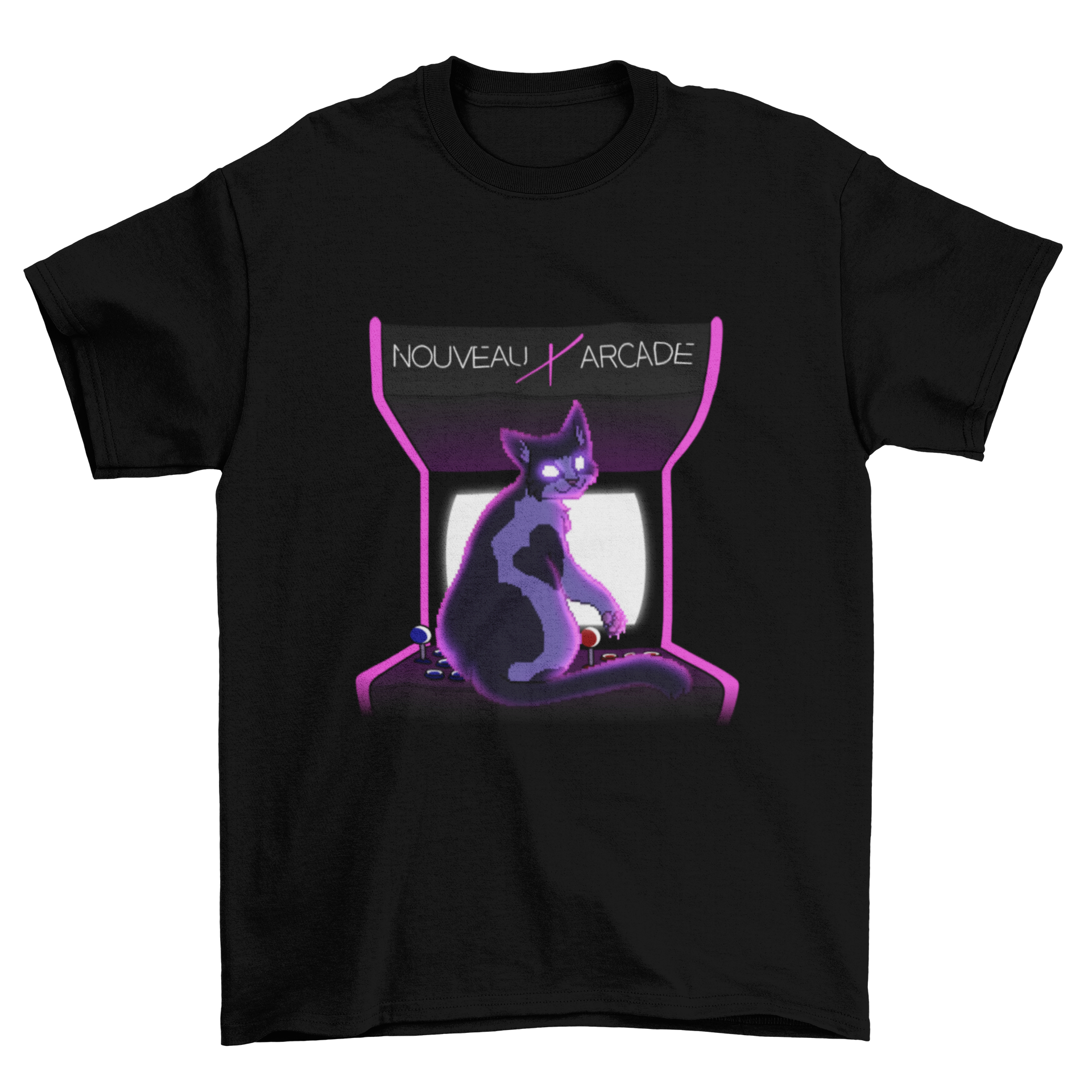 Nouveau Arcade Cat T-Shirt