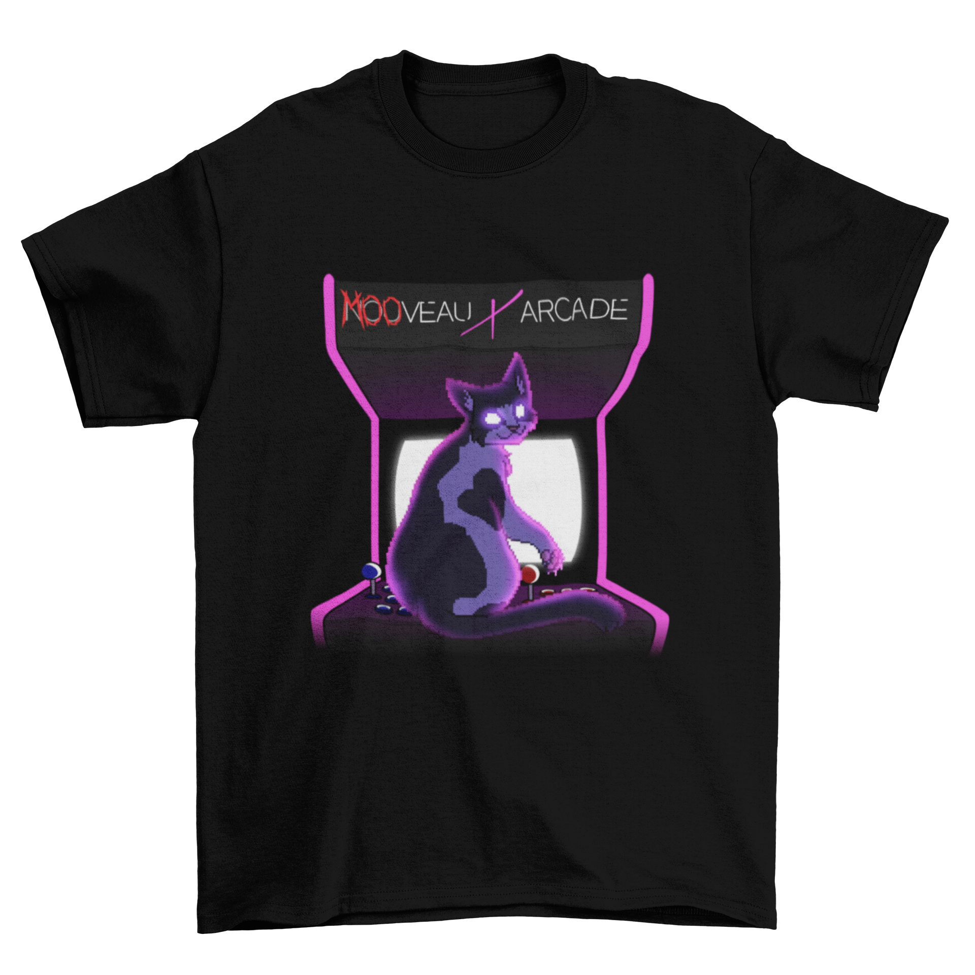MOOveau Arcade Cat T-Shirt