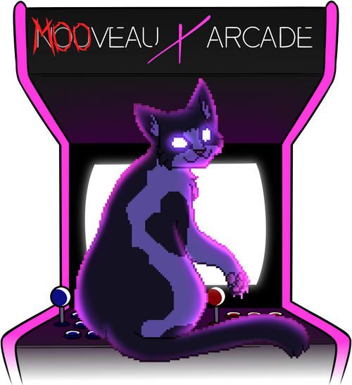 MOOveau Arcade Cat T-Shirt